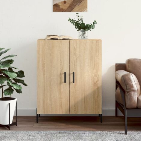 Sideboard Sonoma Oak 69.5x34x90 cm Engineered Wood vidaXL