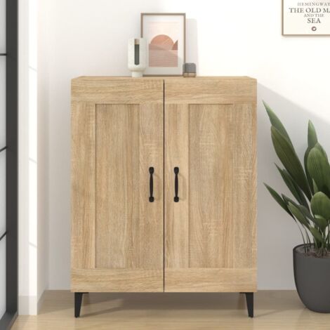 Sideboard Sonoma Oak 69.5x34x90 cm Engineered Wood vidaXL