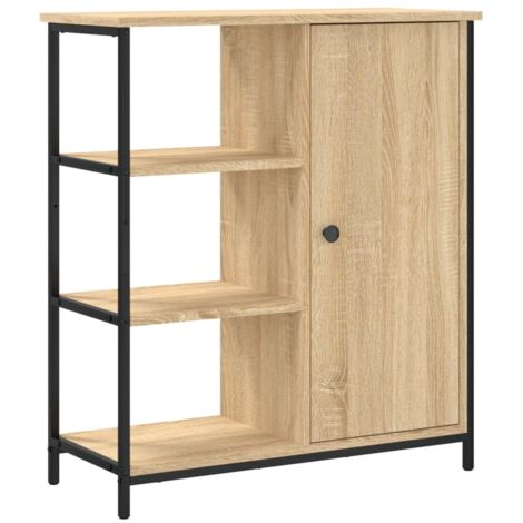 Sideboard Sonoma Oak 70x30x80 cm Engineered Wood vidaXL