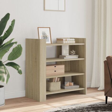 Sideboard Sonoma Oak 73.5x35x75 cm Engineered Wood vidaXL
