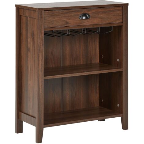 Sideboard WALKERSTON Dark Brown