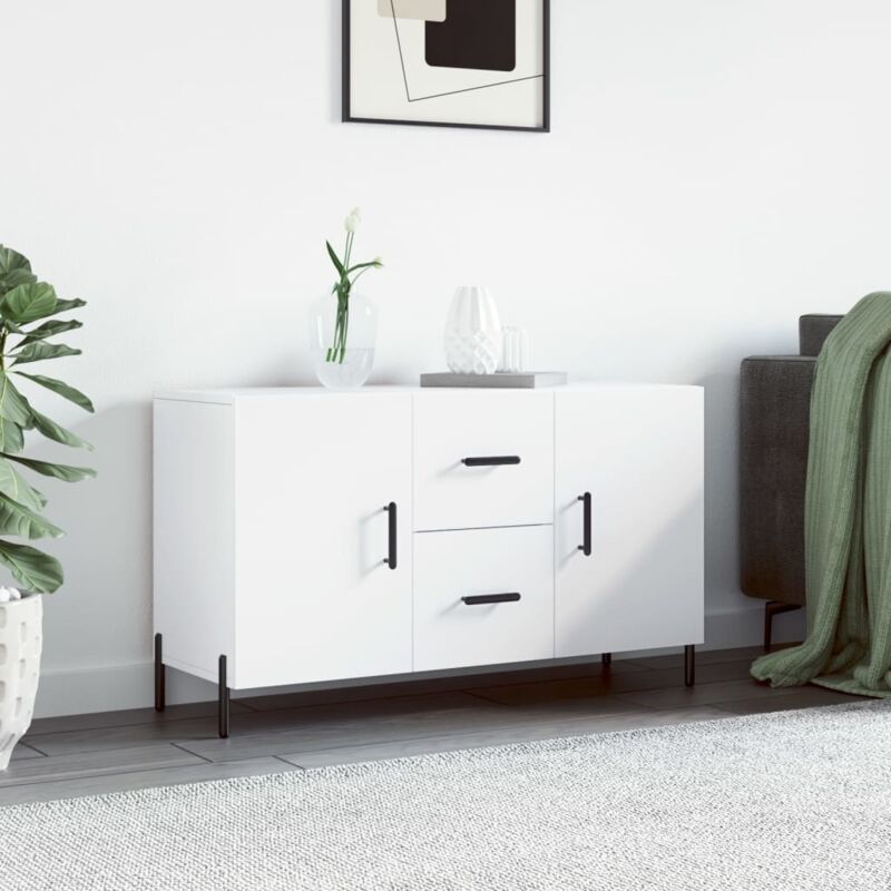 Sideboard Weiß 100x36x60 Cm Holzwerkstoff Vidaxl