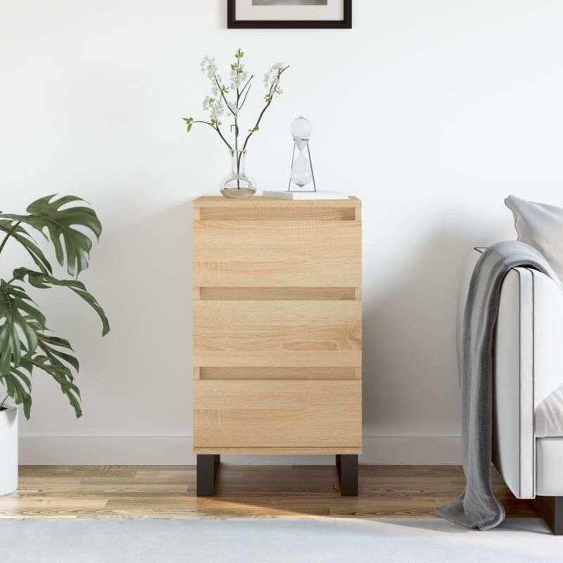 Sideboard Sonoma-eiche 40x35x70 Cm Holzwerkstoff Vidaxl
