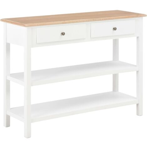 Sideboard Weiß 110×35×80 cm MDF vidaXL