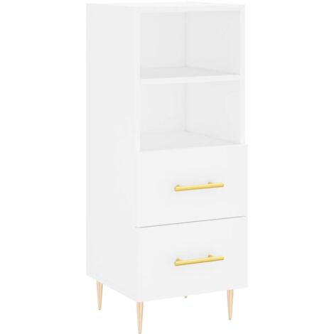 Sideboard Weiß 34,5x34x90 cm Holzwerkstoff vidaXL