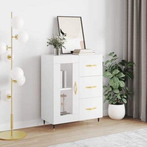 Sideboard Weiß 69,5x34x90 cm Holzwerkstoff vidaXL