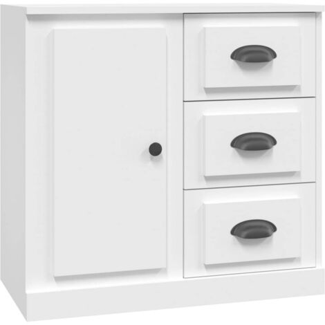 Sideboard Weiß 70x35,5x67,5 cm Holzwerkstoff vidaXL