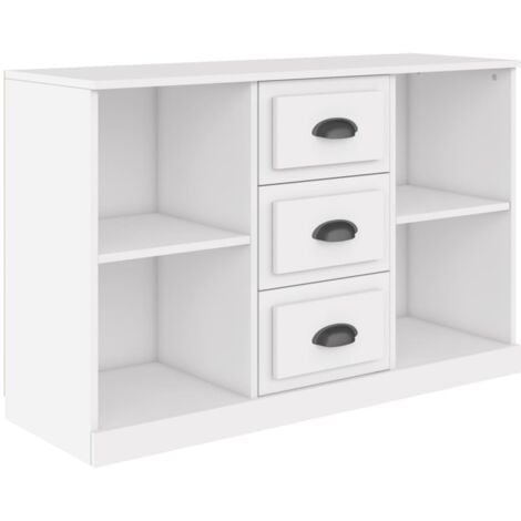 Sideboard White 104.5x35.5x67.5 cm Engineered Wood vidaXL
