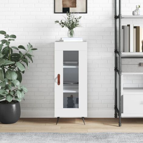 Sideboard White 34.5x34x90 cm Engineered Wood vidaXL