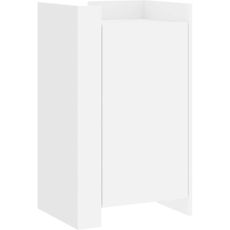 Sideboard White 45x35x75 cm Engineered Wood vidaXL