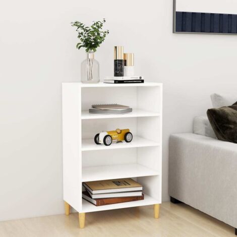 Sideboard White 57x35x90 cm Engineered Wood vidaXL