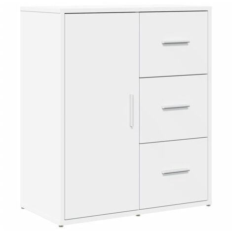 Sideboard White 60x31x70 cm Engineered Wood vidaXL