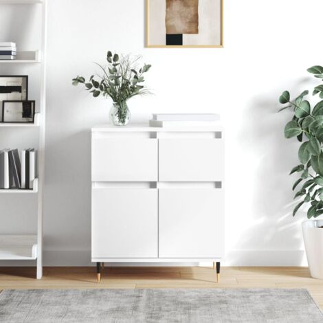 Sideboard White 60x35x70 cm Engineered Wood vidaXL