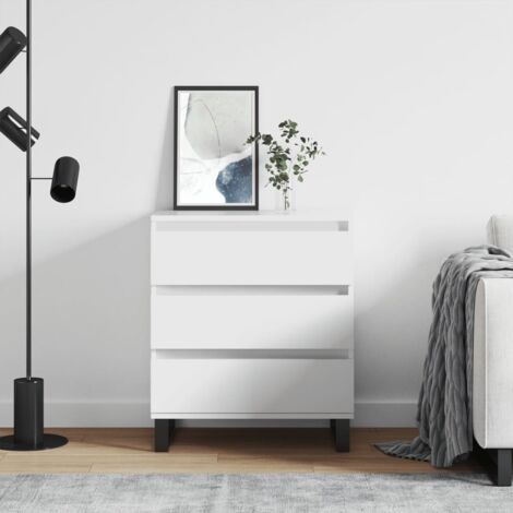 Sideboard White 60x35x70 cm Engineered Wood vidaXL
