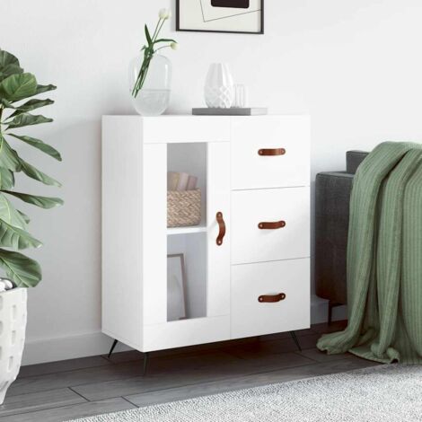 Sideboard White 69.5x34x90 cm Engineered Wood vidaXL
