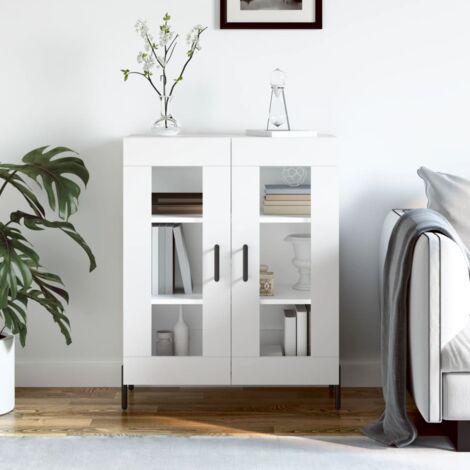 Sideboard White 69.5x34x90 cm Engineered Wood vidaXL