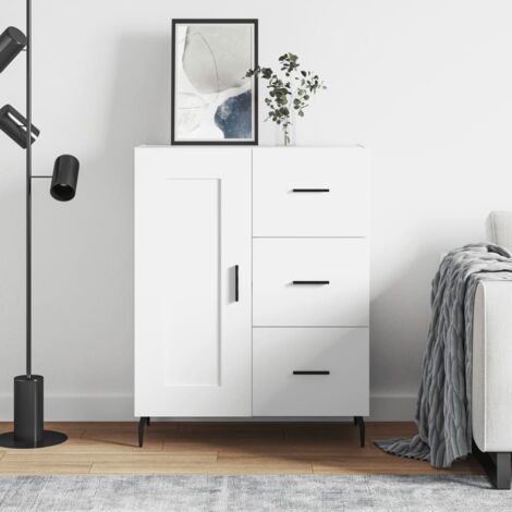 Sideboard White 69.5x34x90 cm Engineered Wood vidaXL