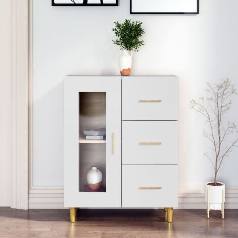 Sideboard White 69,5x34x90 cm Engineered Wood vidaXL