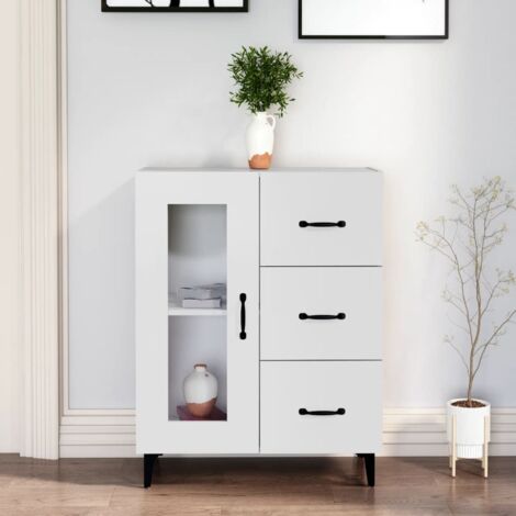 Sideboard White 69.5x34x90 cm Engineered Wood vidaXL