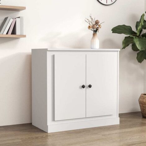 Sideboard White 70x35.5x67.5 cm Engineered Wood vidaXL