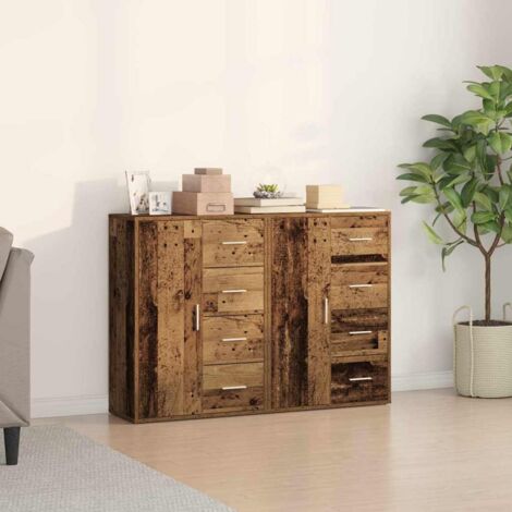 Sideboards 2 pcs Altholz 60 x 31 x 84 cm Holzwerkstoff vidaXL