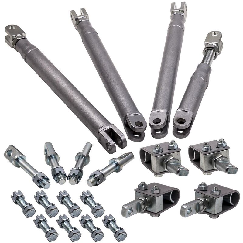 Sidecar Installation Kit For Honda Yamaha 4 U-Clamp frame mount Universal