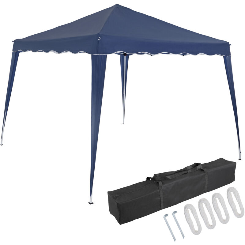 Deuba - Pavilion 3x3m UV Protection 50+ Waterproof Foldable incl. Bag Folding Pavilion Capri Party Tent Garden Pop Up Tent Blue