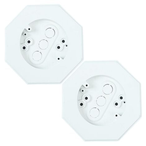 Siding Mounting Block Kit with Built-in Electrical Box