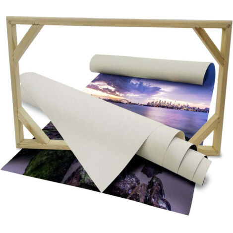 SIDNEY Landscape - Quadro Canvas su telaio in legno - Misura: 140x100 cm