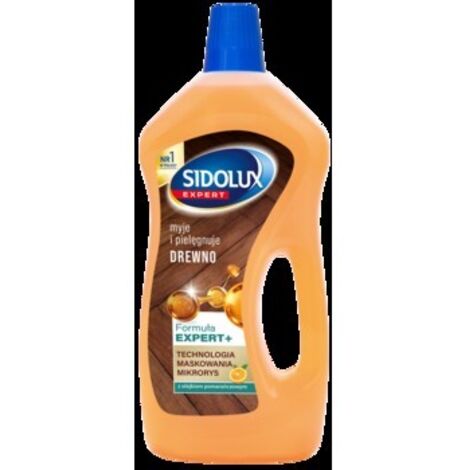 Sidolux Expert nettoie et entretient le bois à l'huile d'orange 750 ml