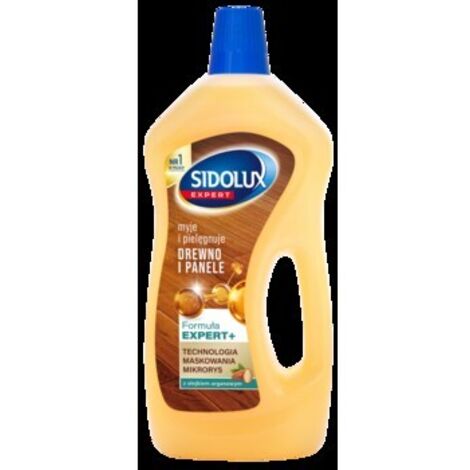 Sidolux Expert nettoie et entretient le bois et les panneaux à l'huile d'argan 750 ml