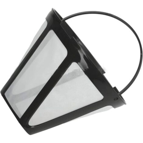 Siebfilter für Kaffeemaschinen, 10-12 Tassen Nylon-Dauerkaffeefilter T4 14120 für Kaffeemaschinen - Espressomaschinen mit Mahlwerk