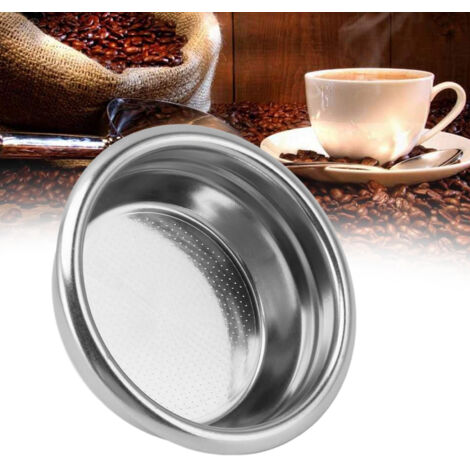 Siebträger 58 mm, Ersatzfilter für Kaffeemaschine, Edelstahl, Standardmodell