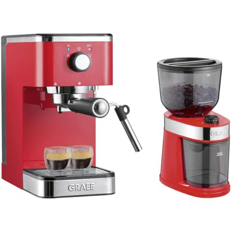 Siebträger-Espressomaschine ES 403 salita mit Kaffeemühle CM 203