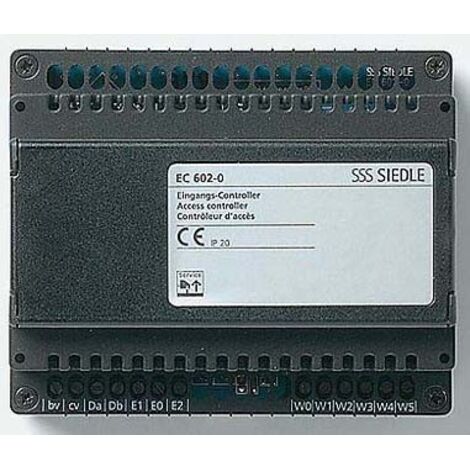 SIEDLE 036355 EC 602-03 DE EINGANGS-CONTROLLER SCHWARZ SIEDLE&S EST 200036355-00