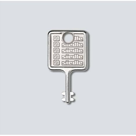 Siedle 210007019-00 chiave argento acciaio inox