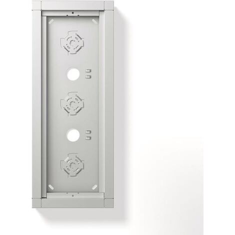 Siedle Aufputzgehäuse GA 612-3/1-01 SM silber-metallic (210012247-00)