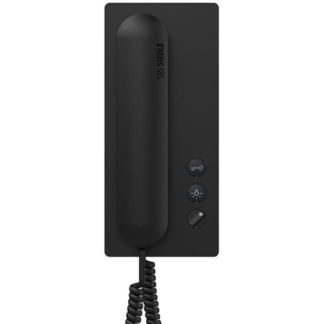 Siedle Haustelefon HTS 811-0 S schwarz