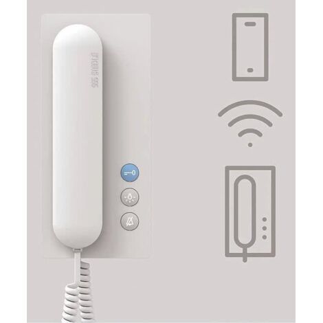 Siedle IQ BTS interfono bianco con Bluetooth e WLAN