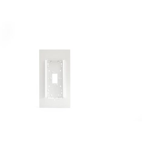Siedle Nachrüstblende Haustelefon HT/NB 800-0 W weiß