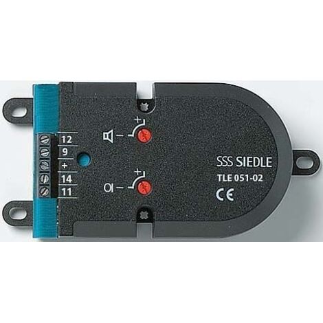 SIEDLE S HNE TLE 051?02 ALTOPARLANTE PER PORTA, 4184666 INSTALLAZIONE 200043874-00