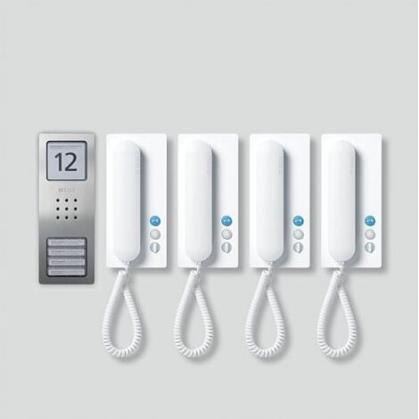 Siedle SET CA 812-4 E/W interphone acier inoxydable