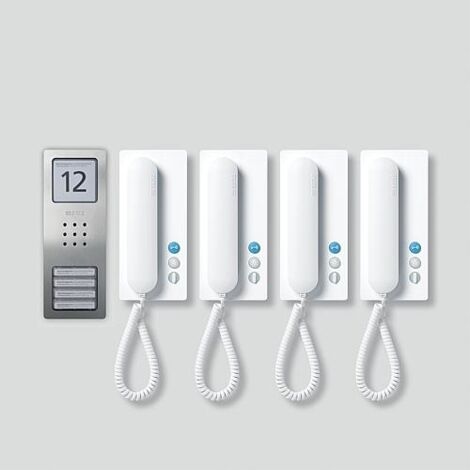 Siedle SET CA 812-4 E/W Türsprechanlage Edelstahl