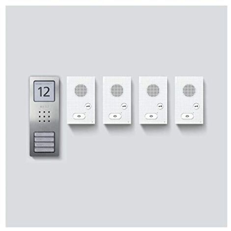 Siedle Sprechanlagen-Set SET CAB 850-4 E/W VFH Edelst. Basic Bus 210008745-00