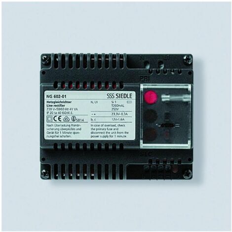 Siedle&Söhne Gleichrichter NG 602-01 DE
