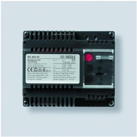 Siedle&Söhne Netzgleichrichter NG 402-03
