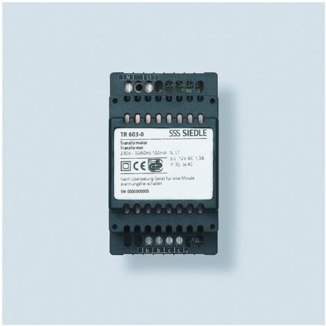 Siedle&Söhne Trafo TR 603-0