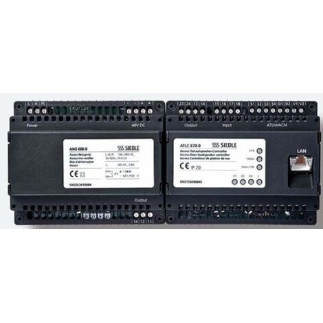 Siedlesohne Controller Altoparlante Porta Nero 48 V