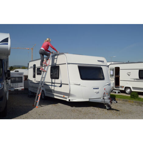 Siedra Caravanleiter Sicherheitsleiter 977 4x3 Sprossen