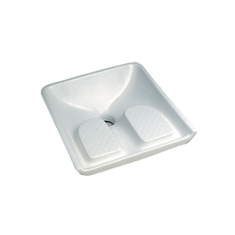 Geberit - Siège à la turque Publica 60.5x60.5 blanc